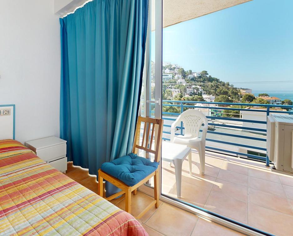 Blick aus einem Hotelzimmer